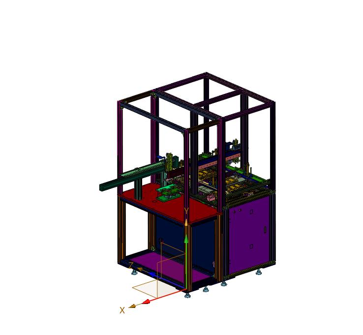 自动多层吸塑托盘取料机
