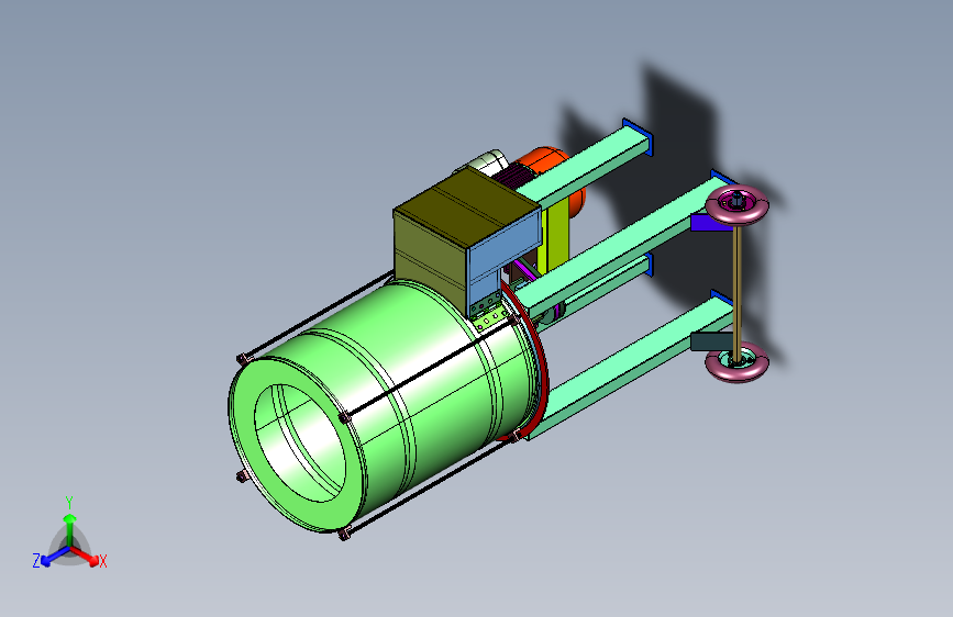 自动化系统试验竖筒式磨碎机