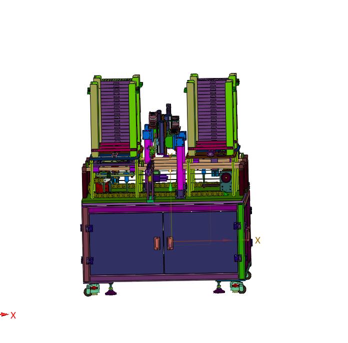 自动取料放料叠盘的设备