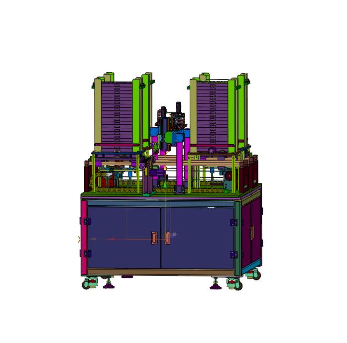 自动取料放料叠盘的设备