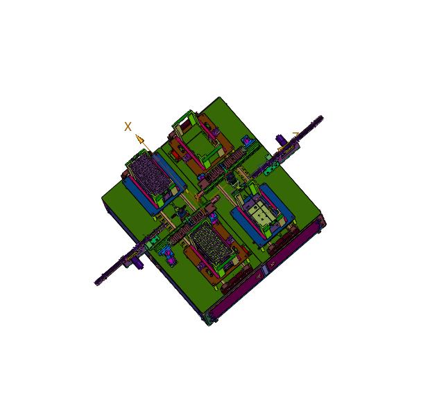 自动取料放料叠盘的设备