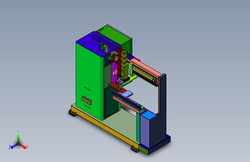 自行龙门式自动跟踪焊接机
