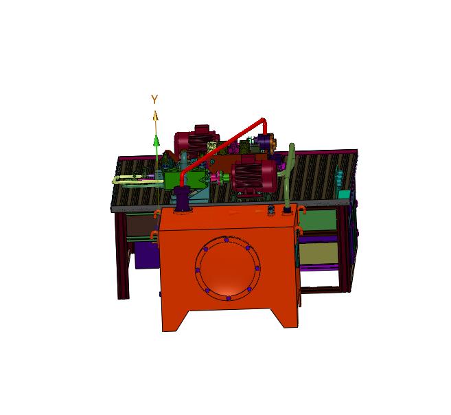 组态控制的液压实验系统