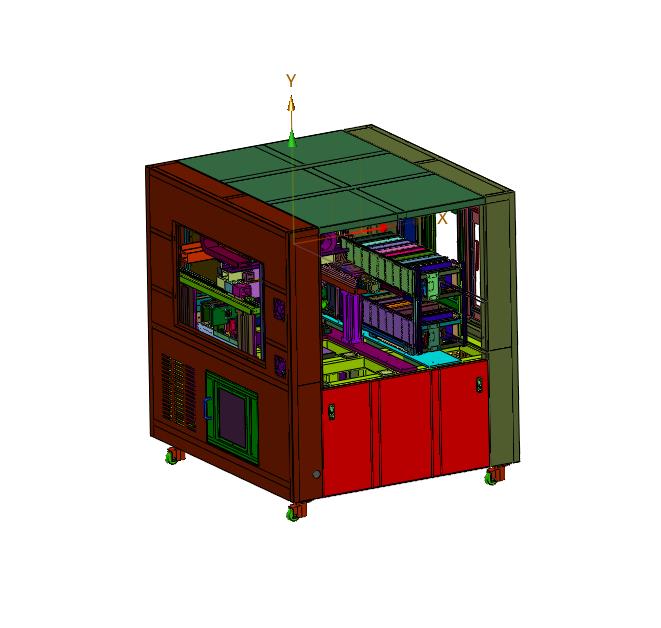多工位往复Tray盘供收装置