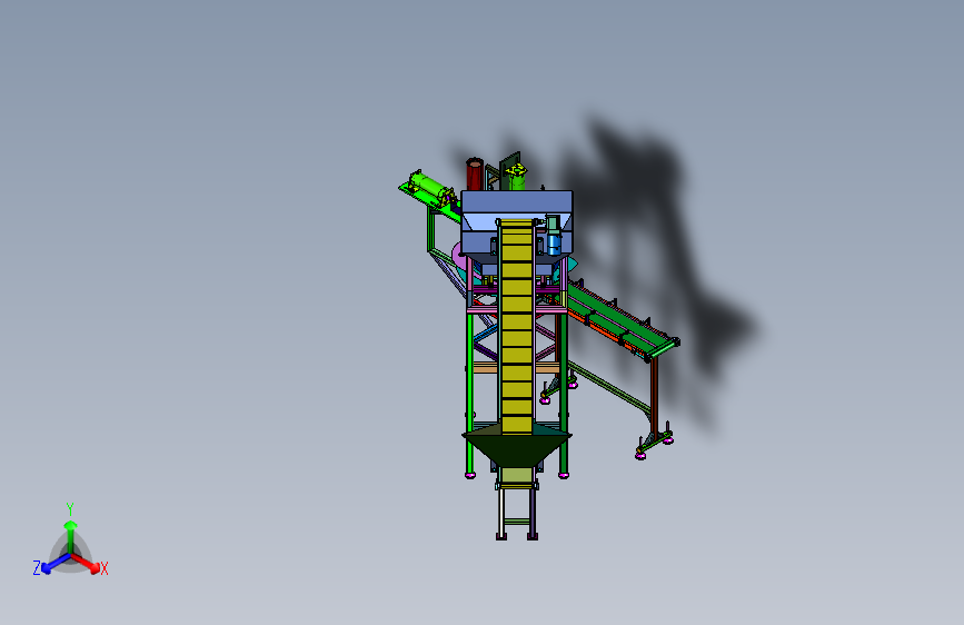 粉剂自动称重直接输送系统