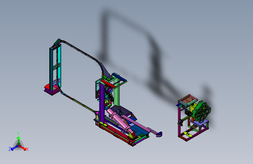 钢材生产加工用打包设备
