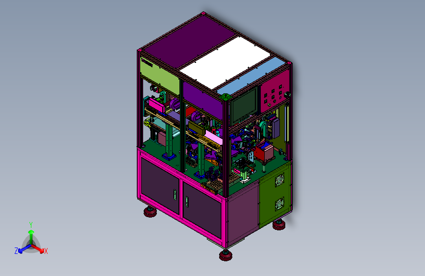 高精密散热轴承风扇全自动组装系统