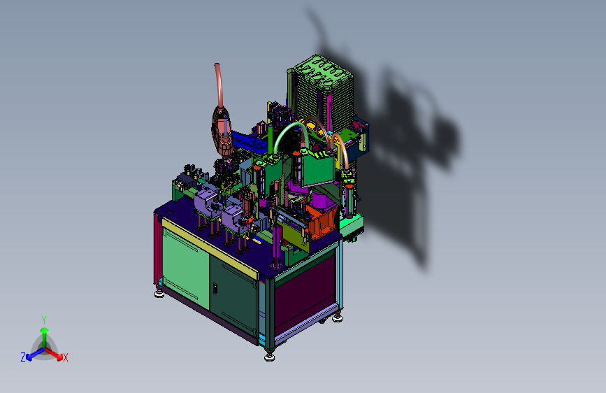 工具小型电池包装配机