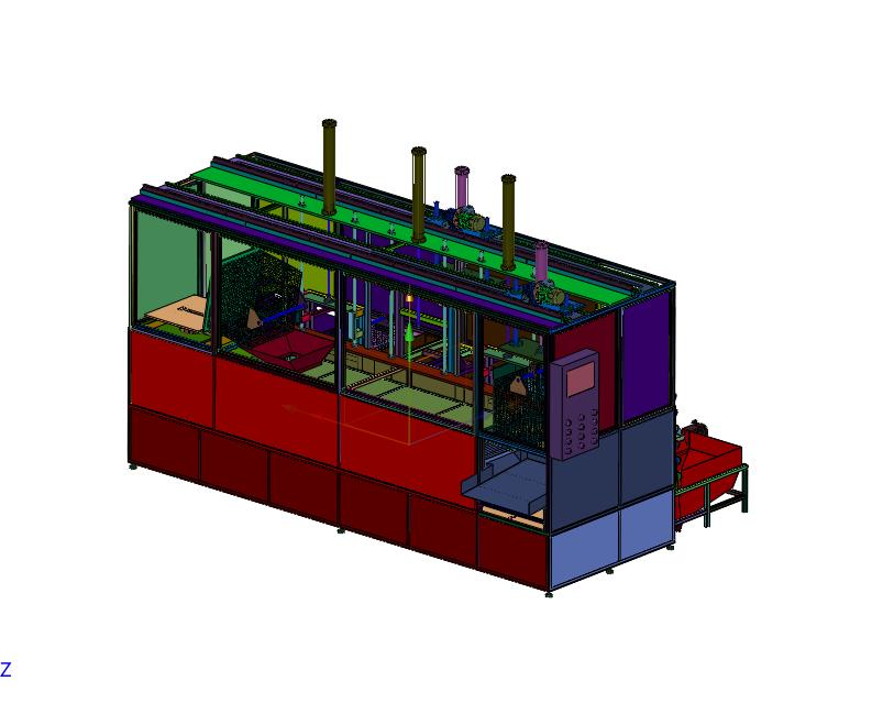 工业零件清洗机的连续清洗系统