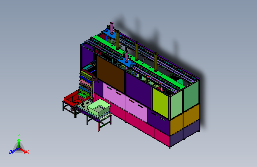 工业零件清洗机的连续清洗系统