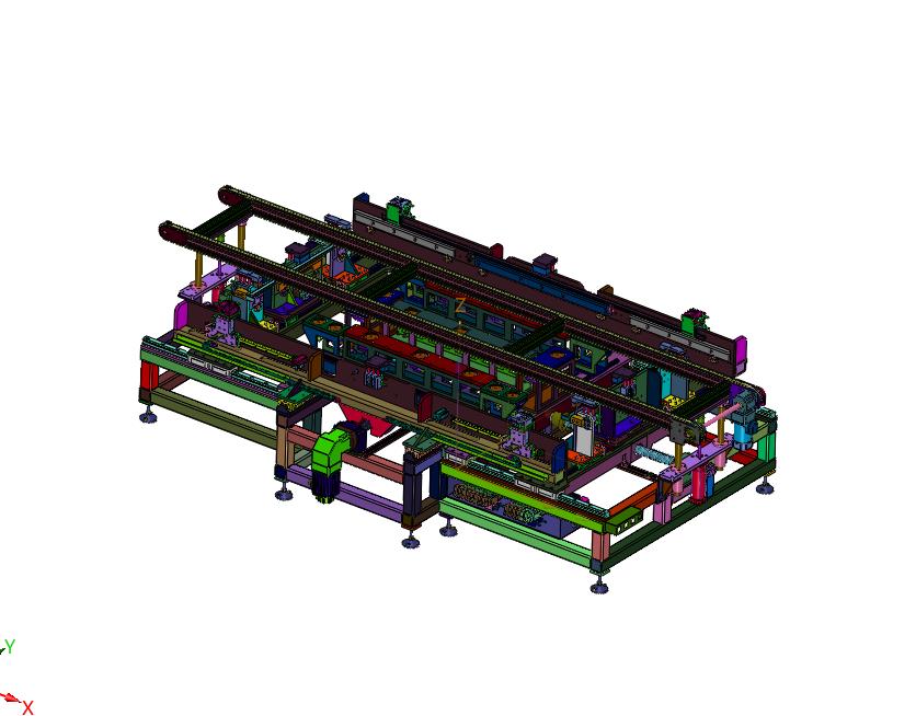 光伏组件自动线的智能装框机