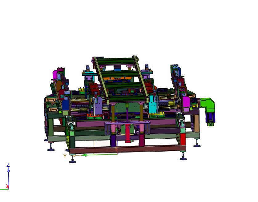 光伏组件自动线的智能装框机