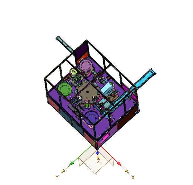 滚球塑钢链板压装装配设备