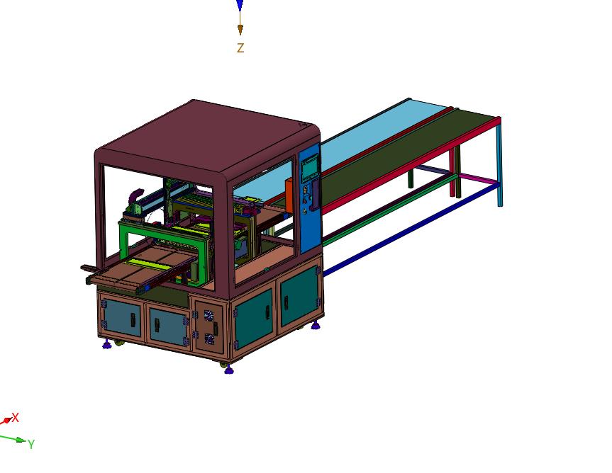 键盘底板的一体冲压成型机