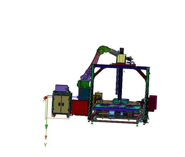 基于视觉引导的工业机器人盒子贴标系统