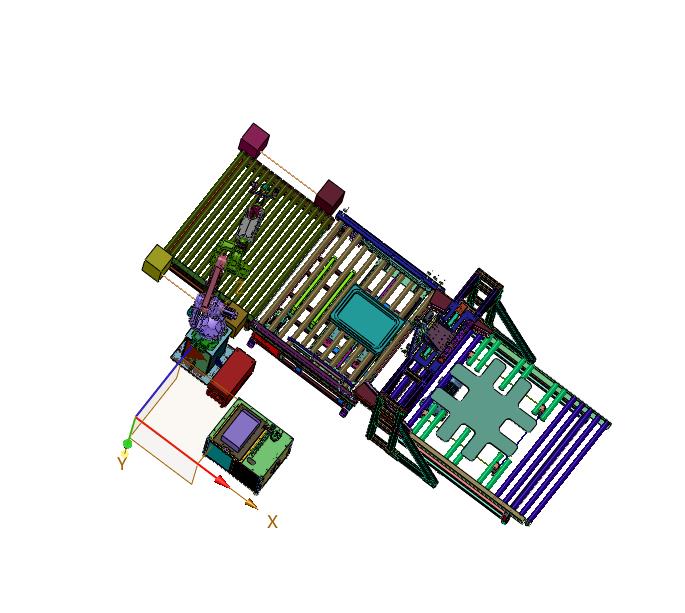 基于视觉引导的工业机器人盒子贴标系统
