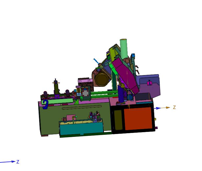 可调节金属带角度的金属带锯床