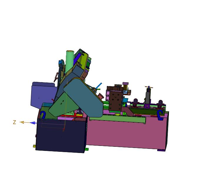 可调节金属带角度的金属带锯床
