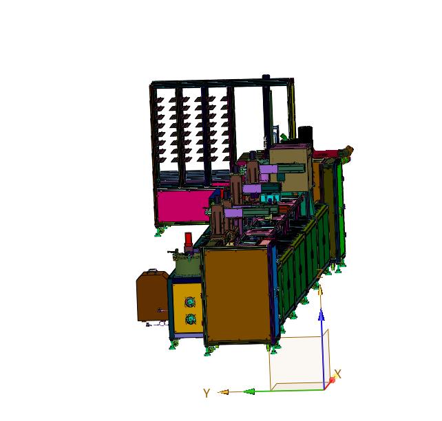 金属徽章饰品加工设备系统