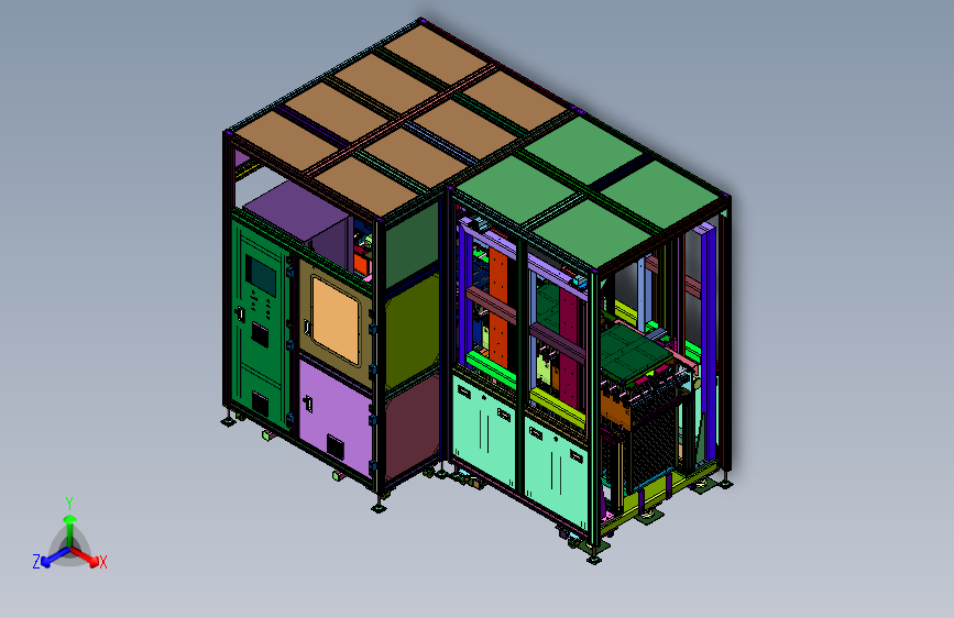 片状工件机器人缓存装置