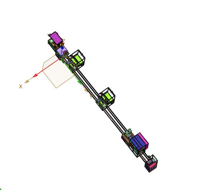汽车零部件组装用双层循环线