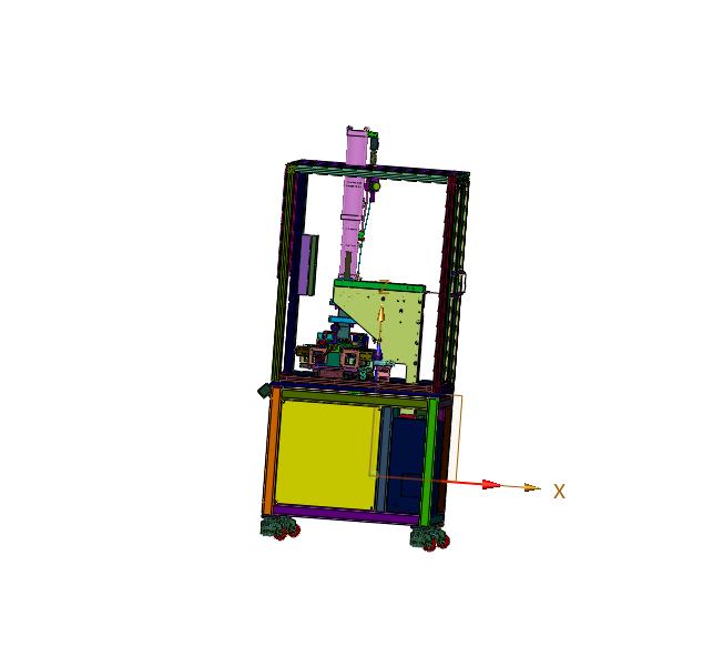 汽车尾门电动撑杆管件铆接装置