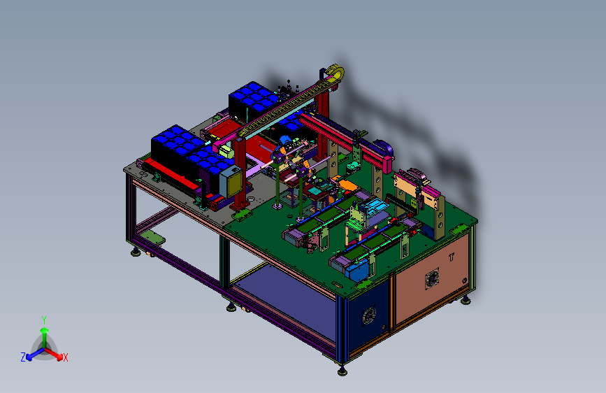 汽车组合电池检测系统