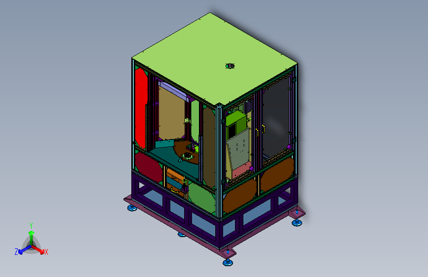 汽车座椅调角器装配线的检测刻印机