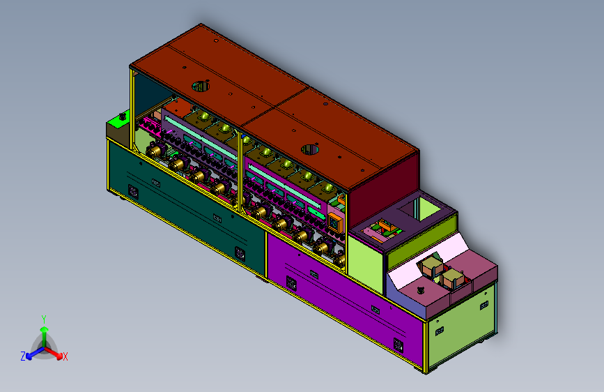 全电辊底式连续退火炉