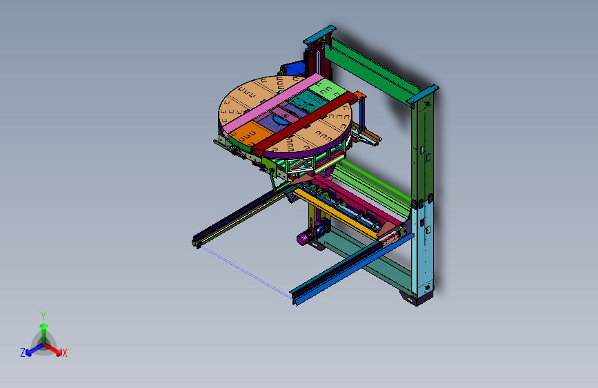 全自动纸箱薄膜围膜缠绕设备