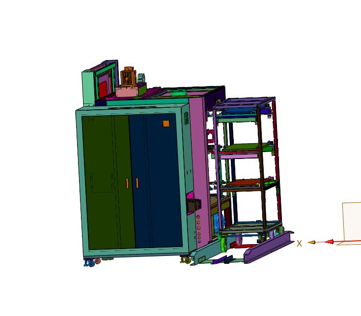 使用自动化上下料机构的热熔机