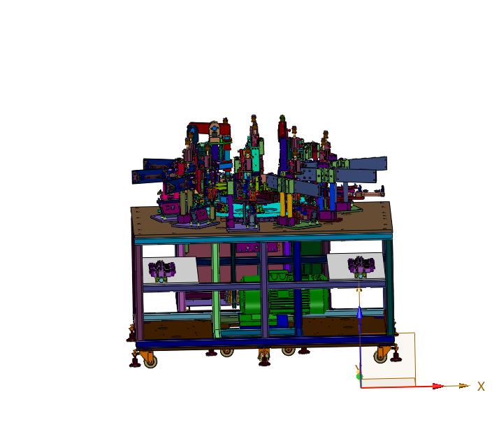 塑料齿轮箱多工序装配机