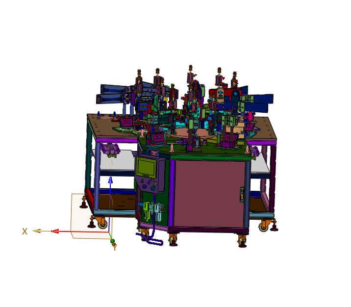 塑料齿轮箱多工序装配机