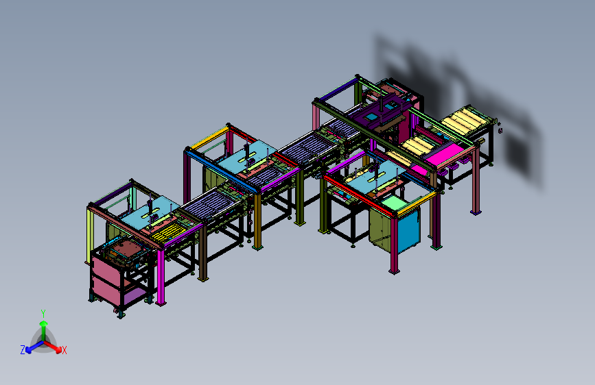 太阳能光伏面板装配集成工作站