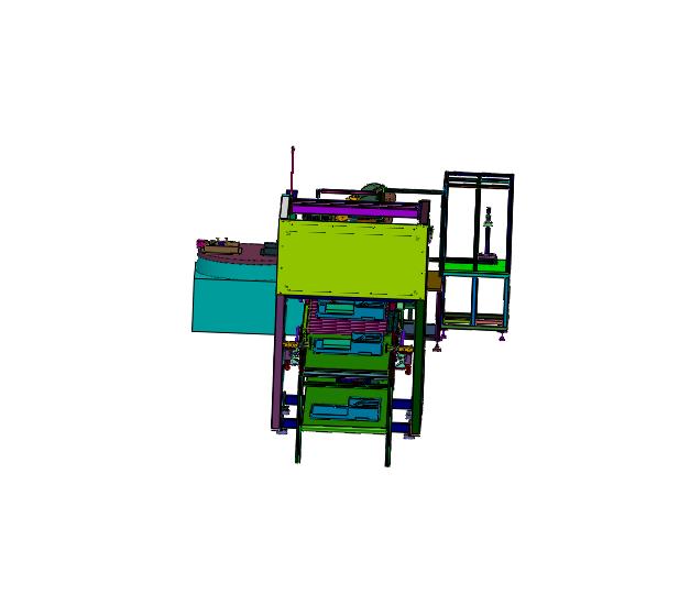 贴标流水线标签自动拍平装置