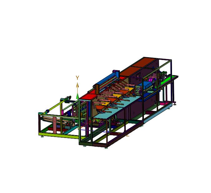 往复式枕式湿巾包装分料装置