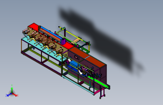 往复式枕式湿巾包装分料装置