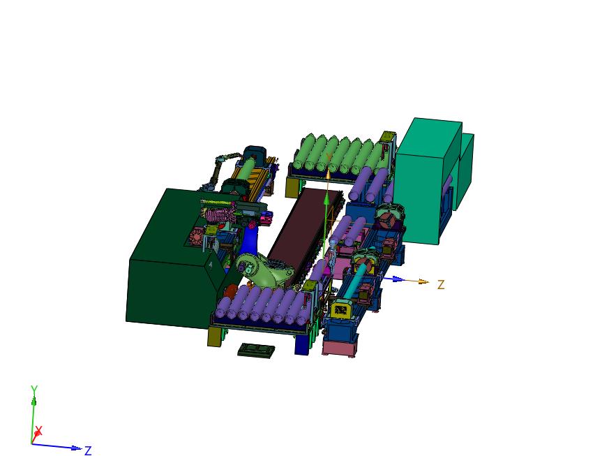 圆筒罐体的自动加工生产线
