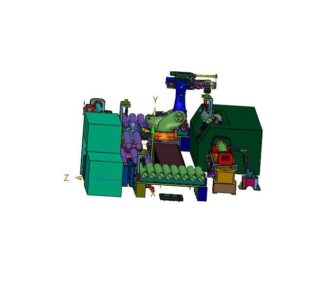 圆筒罐体的自动加工生产线