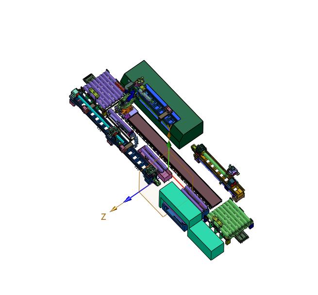 圆筒罐体的自动加工生产线