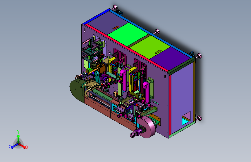 自动化涂胶封测手机RCAM流线装置