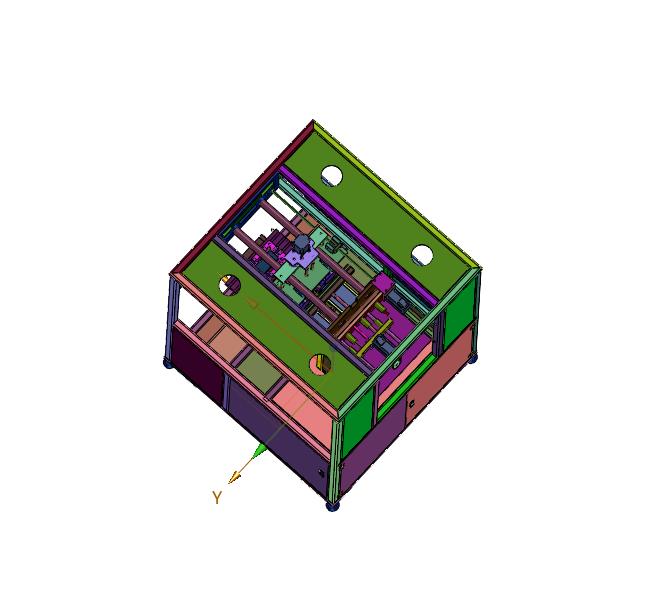 自动下料多位移印机