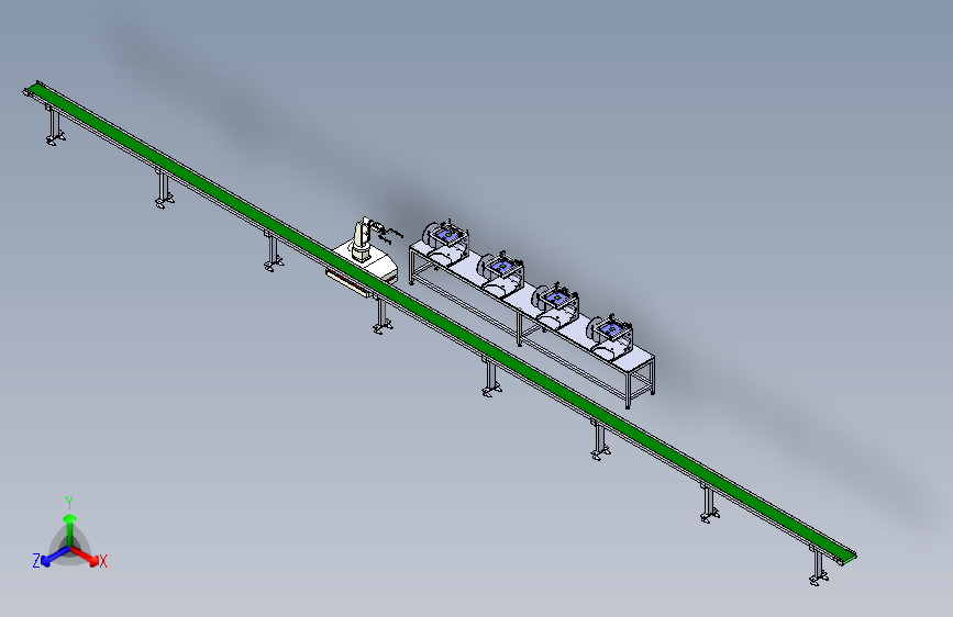 3D打印机辅助AGV自主地面车辆