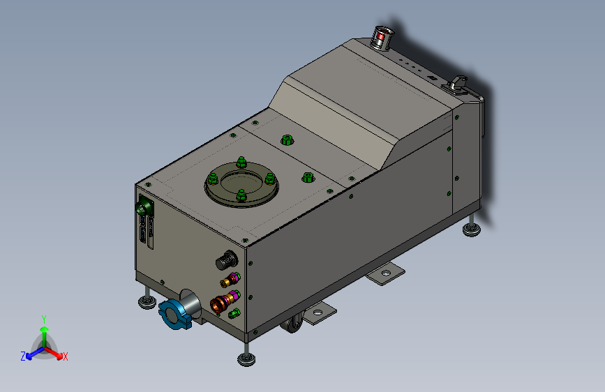 LOT干泵HD120三维模型
