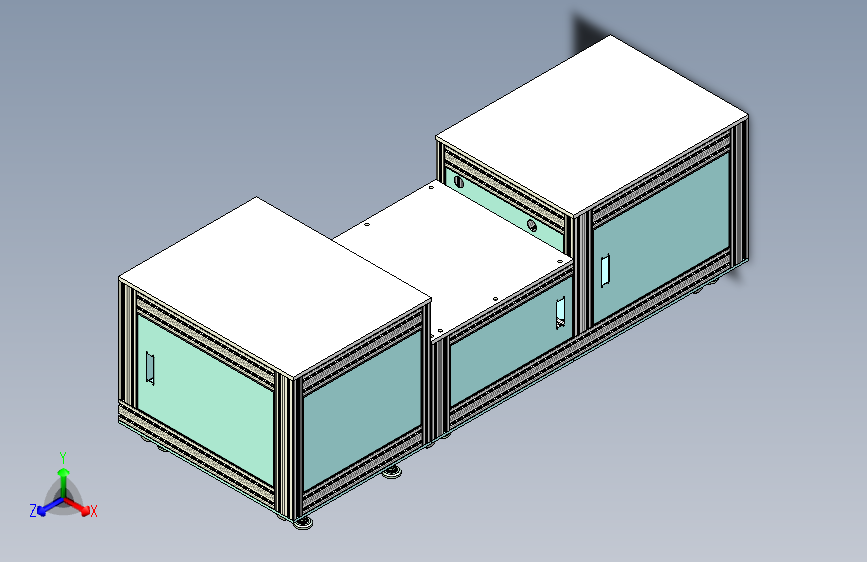 U型型材操作平台设计
