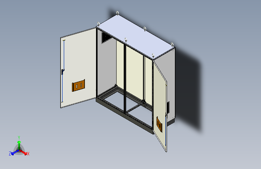 仿威图九折型材柜 53392