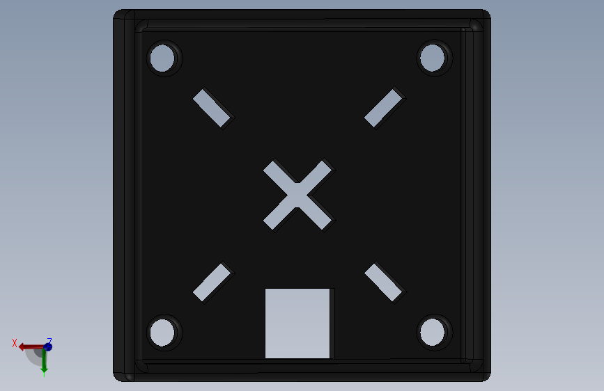 通风电子设备外壳.