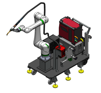 带林肯焊接的 Fanuc CRX-25iA
