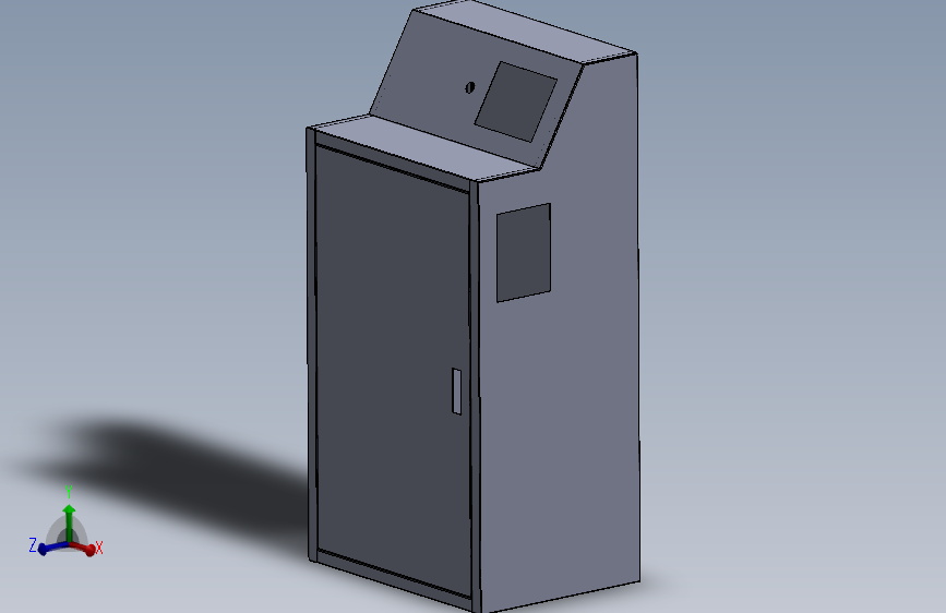 电控柜、配电箱、钣金、小型控制柜2钣金机箱
