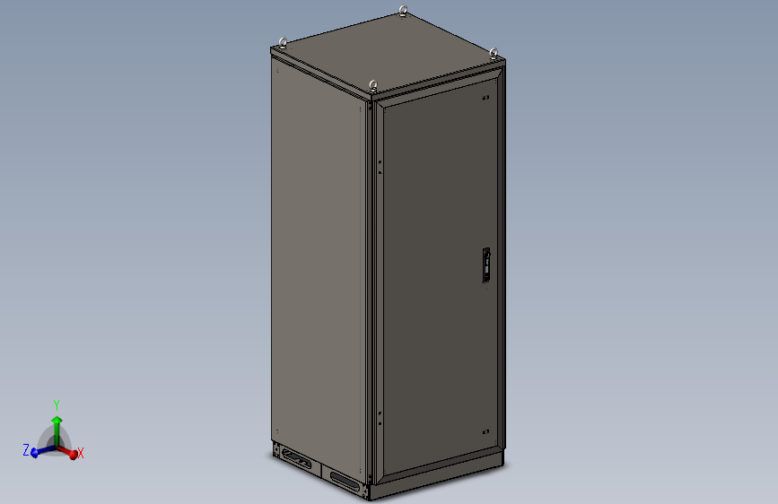 电控柜、配电箱、钣金、2000x800x800电柜钣金机箱